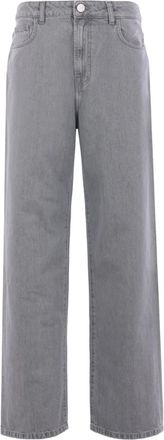 Róhe Jeans con effetto schiarito - Grigio