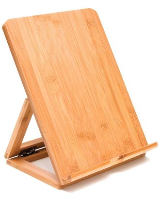 Lipper International Bamboo Ipad Folding Stand