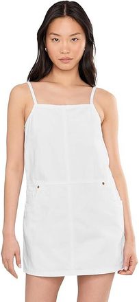 Blank NYC Head It The Clouds Tank Top Dress in White Womens Dress White : XS, Cotton/Denim