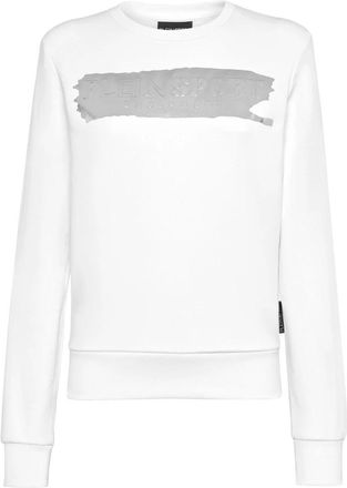 Plein Sport Sweatshirts - Dames - Sportshirts - Wit - 2XL - Fitness
