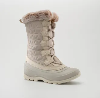 kamik Winterstiefel KAMIK SNOVALLEY6, Damen, Gr. 36, sanftes wei&szlig;, Leder, Synthetik, Schuhe Winterstiefel, Winterschuhe, Winterboots, Snowboots, wasserdicht