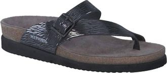 Mephisto Womens Helen Sandal In Black Zebra