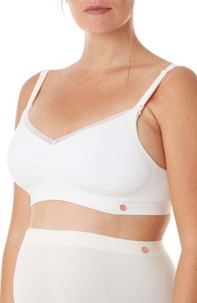 Cache Coeur Organic Maternity and nursing seamless bra in Natural at Nordstrom, Size X-Large