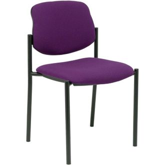 Piqueras y Crespo Silla Fija Styl Bali Morado Chasis Negro
