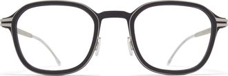 Mykita Fir Mh49 - Black / Matte Silver Rx Glasses