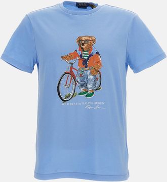 Polo Ralph Lauren Maglietta A Maniche Corte Con Stampa