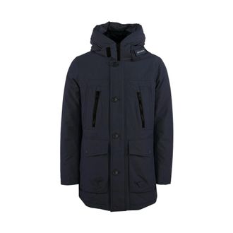 Woolrich Parkas, male, Blue, Size: M Arctic Parka Evolution Blue Jacket