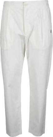 T-Jacket Straight-Leg Cotton Elastane Trousers With Minimalist Design