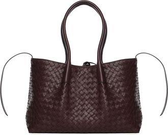 Bottega Veneta Pinacoteca Leather Tote Bag