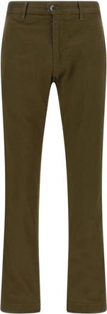 Incotex Chino Broek - Heren - Chinos - Groen - W36 - Katoen - Broeken