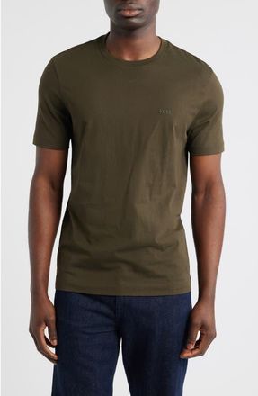 BOSS Thompson Solid T-Shirt in Op Green at Nordstrom, Size Xx-Large