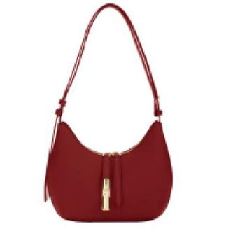 Furla Red Calf Leather Shoulder Bag
