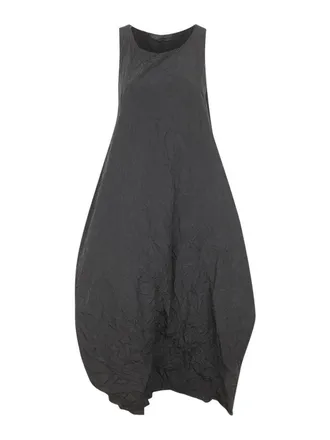 Maria Calderara Marionetta crinkled opaque taffeta long dress