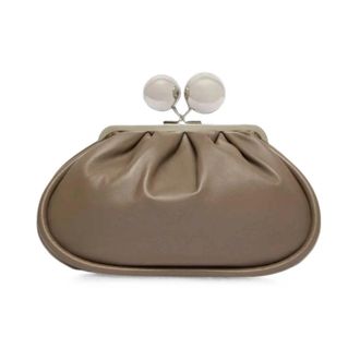 Max Mara Dames, Tassen, Bruin, Maat: ONE Size Leer