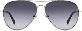 Fossil Grey Pilot Mens Sunglasses FOS 3104/G/S 03YG/9O 61