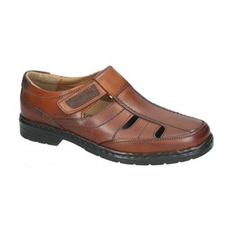 Josef Seibel 42808 Alastair Sandalen - Heren - Sandalen - Bruin - 49 EU - Leer - Schoenen