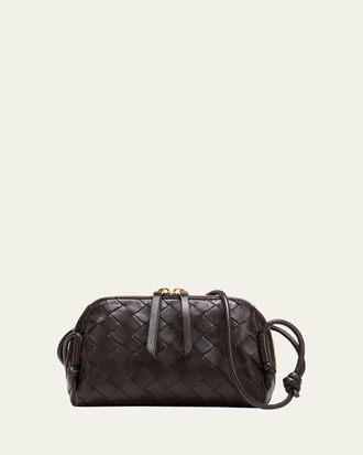 Bottega Veneta Zip Leather Pouch Shoulder Bag