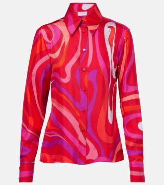 Pucci Marmo silk shirt