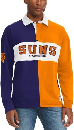 Tommy Jeans Mens Tommy Jeans Purple/Orange Phoenix Suns Ronnie Rugby Long Sleeve T-Shirt at Nordstrom, Size X-Large