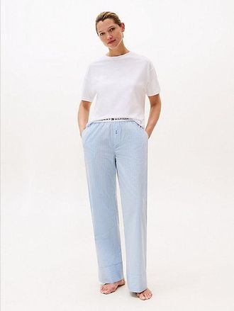 Tommy Hilfiger Essential Stripe Poplin Pyjama Bottoms
