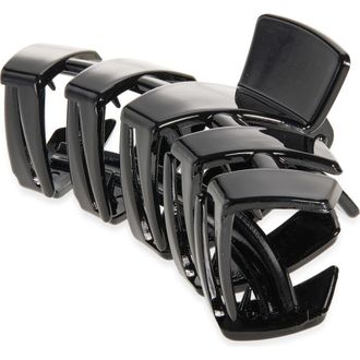 Teleties Large Classic Clw Clip in Jet Black at Nordstrom