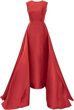 Solace London Larsen Gown - Dames - Avondkleed - Rood - XS - Satijn - Kleedjes