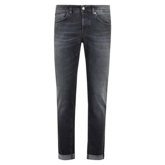Dondup Heren, Jeans, Grijs, Maat: W38 Katoen