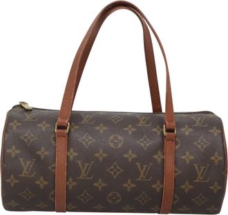 Louis Vuitton Papillon 30 Brown Canvas Handbag (Pre-Owned)