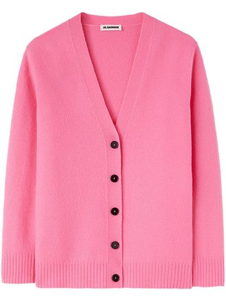 Jil Sander Vest met V-hals - Roze