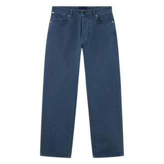 Stone Island Straight Jeans, male, Blue, Size: W32 J100005 Jeans