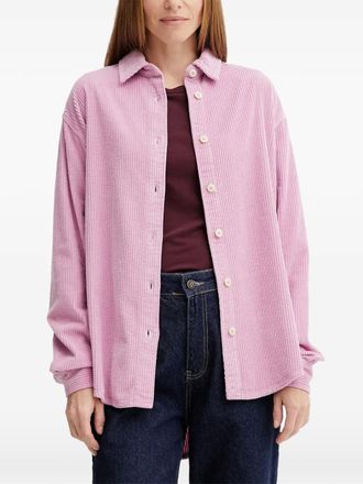 American Vintage corduroy button shirt - Pink
