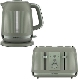 Kenwood Dusk 1.7L Kettle & 4 Slice Toaster Set, Green
