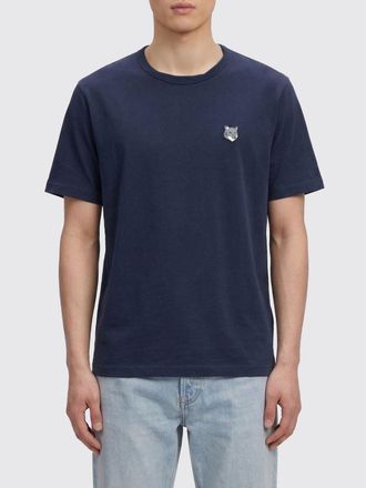 Maison Kitsun&eacute; T-shirt in cotone organico con logo Maison Kitsun&eacute;