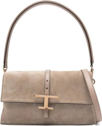 Tod's Borsa a spalla Timeless mini - Marrone
