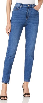 Pieces Womens Pclili Slim Hw Mb255-vi/Noos Bc Jeans, Medium Blue (Medium Blue Denim), S