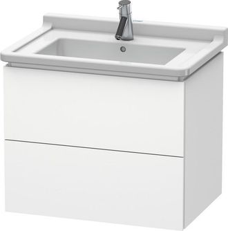 Duravit Duravit - L-cube Mueble De Pared, 2 Cajones, 670mm, Para Starck 3