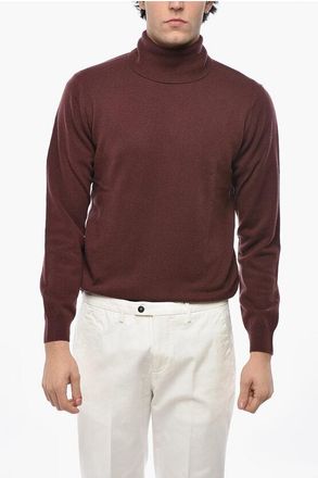 Corneliani CC COLLECTION Turtleneck Cashmere Blend Sweater size 48