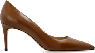 Stuart Weitzman Schoenen, Dames, Bruin, 40 1/2 EU, Leer, Stuart Power 75