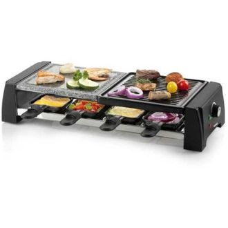 Domo DO9190G Apparecchio per raclette 8 persone - Nero