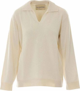 Valentino Garavani Valentno garavani white sweater