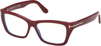 Tom Ford Brillen - Dames - Brillen - Rood - 54 MM - Accessoires