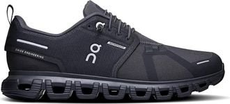 On Cloud 6 waterproof lifestyle trainer in black-Nero