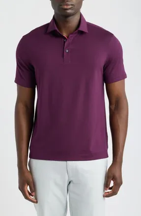 G/Fore All Play Performance Polo in Dark Plum at Nordstrom, Size Xx-Large