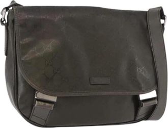 Gucci Pre-owned Vintage Schoudertas - Dames - Vintage Schoudertas - Zwart - ONE Size - Leer - Vintage