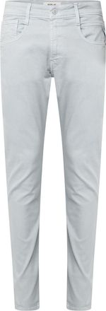 Replay Mens Anbass Slim-Fit Jeans in Blue Cotton - Size 32W/30L