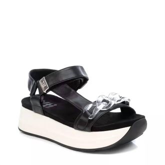Xti Womens Platform Sandals In Black