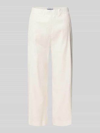 Raphaela by Brax Regular Fit Culotte aus Leinen-Mix Modell PAM in Weiss, Gr&ouml;&szlig;e 38