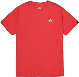Alpha Industries T-Shirt ALPHA INDUSTRIES Backprint T-Shirt, Herren, Gr. XXL, rot, Obermaterial: 100% Baumwolle, Shirts T-Shirt