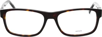 Tommy Hilfiger TH1818 Rectangular Plastic Frame Eyeglasses - Black