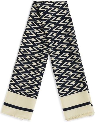 Valentino Garavani Womens Beige Silk Scarf